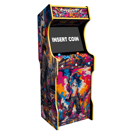Borne d'arcade Street Art | Reborn Arcade