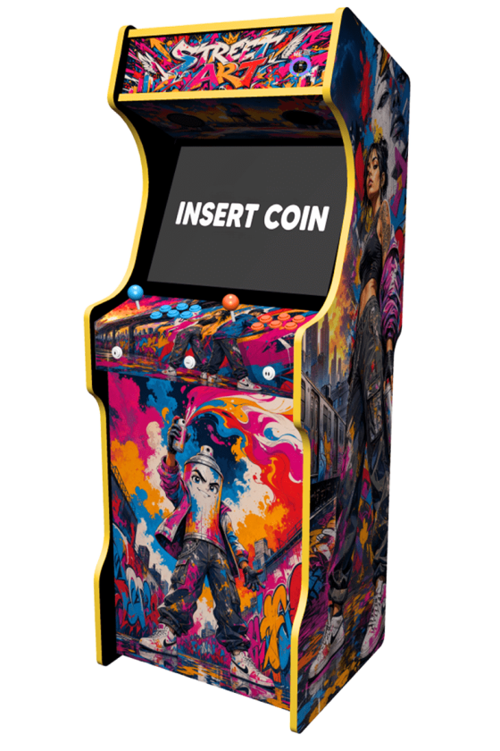 Borne d'arcade Street Art | Reborn Arcade