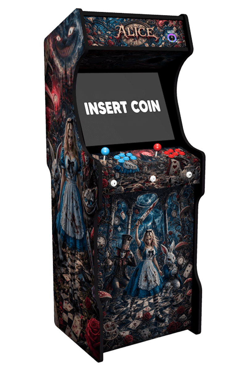 Borne d'arcade Alice Full En Stock | Reborn Arcade