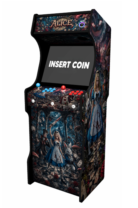 Borne d'arcade Alice Full En Stock | Reborn Arcade
