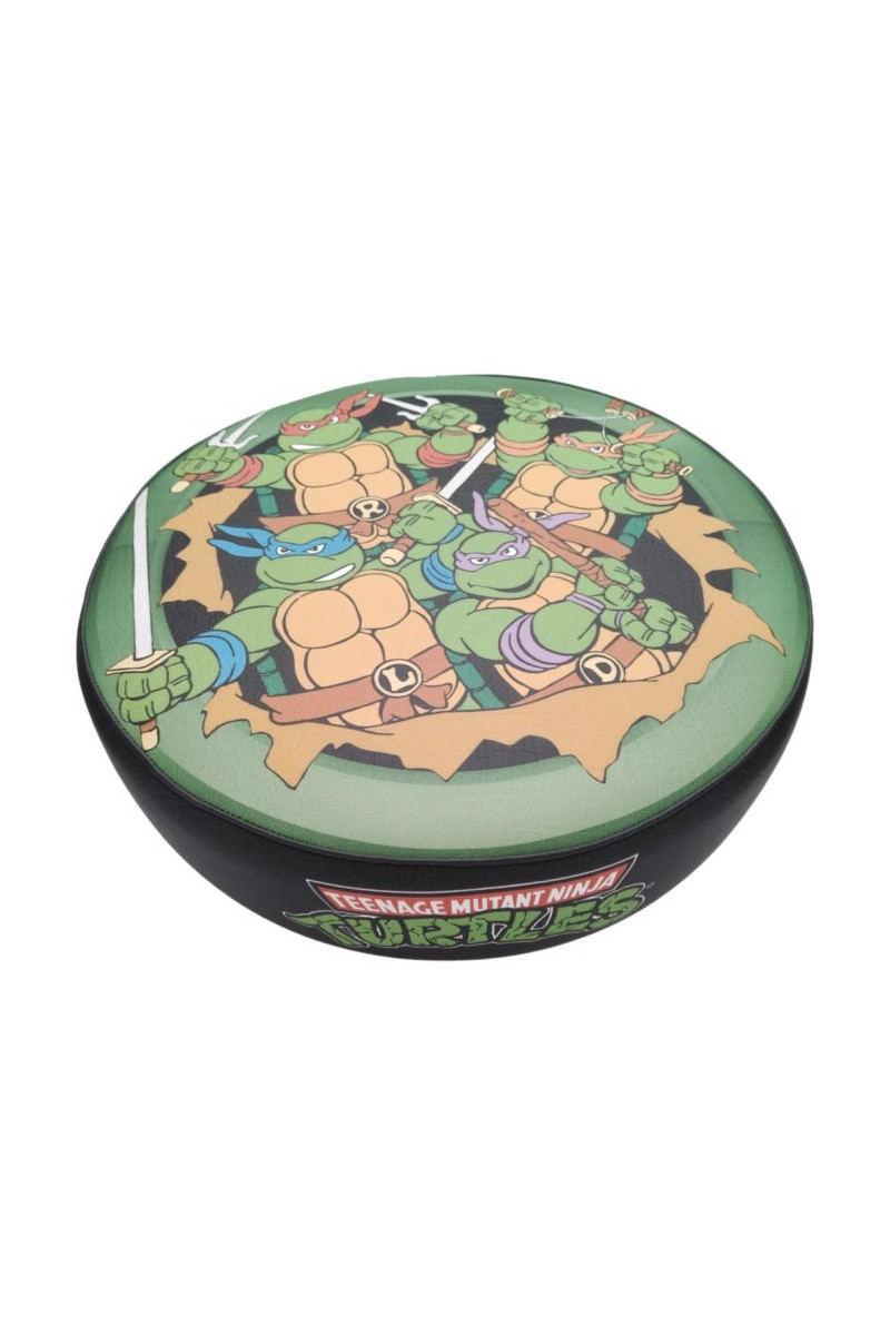 Poubelle tabouret vintage Tortues Ninja TMNT trash can 1990 Poubelle tabouret vintage Tortues Ninja TMNT trash can 1990